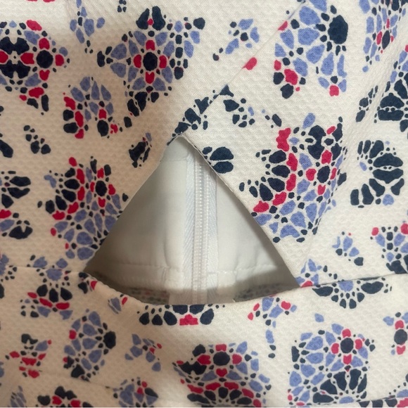 CeCe Fit and Flare Cutout Kaleidoscope Dress Size 0 - Picture 6 of 7